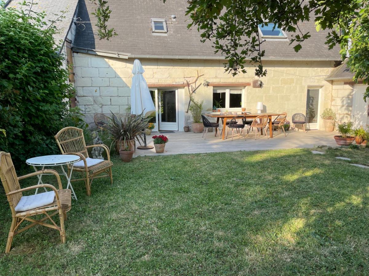 Chambres D Hotes Avec Piscine Et Spa La Foliere Saumur Villebernier Luaran gambar